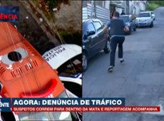 Operação policial: denúncia de tráfico de drogas