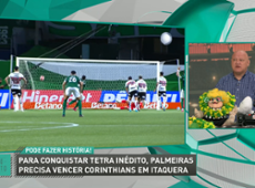 "Palmeiras pode reverter o placar", diz Ronaldo sobre final contra o Timão