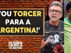 ‘Vou torcer para a Argentina contra a Seleção Brasileira’, diz Neto
