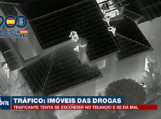 Traficante tenta fugir pelo telhado e se dá mal