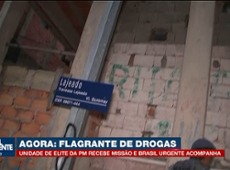 Operação policial: flagrante de drogas