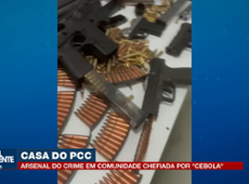 Casa do PCC: arsenal do crime é achado em comunidade