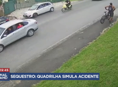 Bandidos simulam acidente de trânsito para cometer crimes