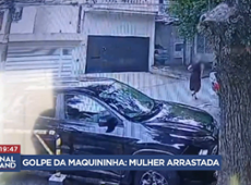 Golpe da maquininha: mulher é arrastada por bandido