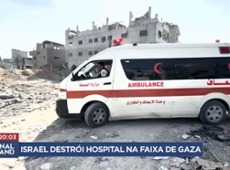 Israel destrói hospital na Faixa de Gaza