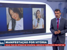 Caso Vitória: familiares protestam contra a morte da adolescente em SP