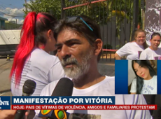 Caso Vitória: amigos e familiares pedem reconstituição do crime