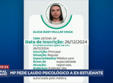 MP pede laudo psicológico a ex-estudante acusada de desvio