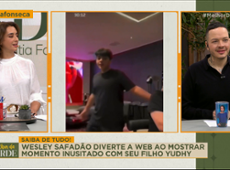 Filho de WESLEY SAFADÃO chega ATRASADO para o "primeiro dia de trabalho"