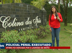 Policial penal é executado por 6 ladrões de moto
