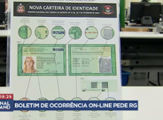 Boletim de ocorrência on-line ainda pede número de RG