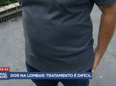 Dor na coluna afeta mais de 20 milhões de brasileiros
