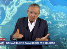 Galvão Bueno fala sobre GP da China e expectativa para Brasil X Argentina