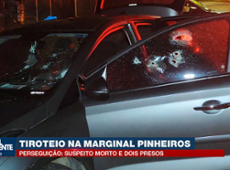 Tiroteio na Marginal Pinheiros: dois presos e um morto