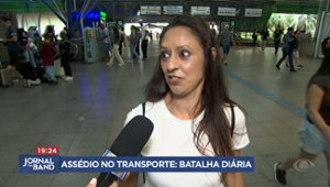 Mulheres lutam contra o assédio no transporte público