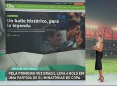 “Atuação pífia!”, diz Renata sobre goleada da Argentina para cima do Brasil