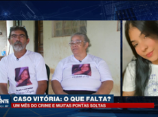 Caso Vitória: pai e mãe da jovem falam com o Brasil Urgente