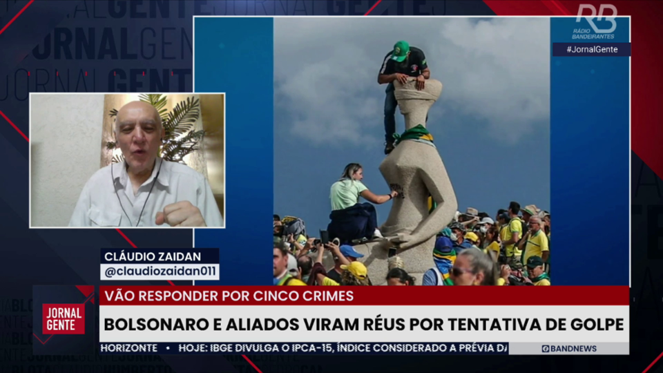 BOLSONARO e aliados viram réus por tentativa de golpe | Jornal Gente