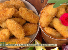 Receita de BOLINHO DE BACALHAU crocante por fora e muito cremoso por dentro