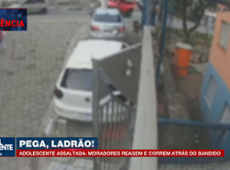 Adolescente é assaltada, mas moradores correm atrás do ladrão