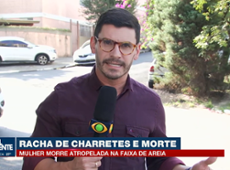 Charrete em alta velocidade mata ciclista em praia