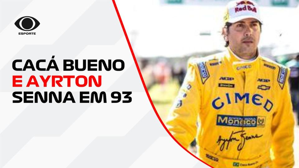 O dia em que Cacá Bueno ajudou Ayrton Senna em sua última vitória no Brasil