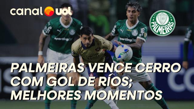 Palmeiras vence Cerro Porteño com gol de Richard Ríos