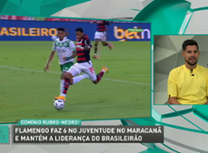 Flamengo goleia o Juventude e Cicinho vê o rubro-negro forte pelo título
