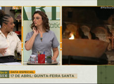 Data especial: as comemorações da QUINTA-FEIRA SANTA | Melhor da Tarde