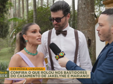Mariano e Jakelyne celebram casamento após 'A Fazenda': "Sou rica de amor"