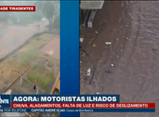 "Não tente se arriscar", alerta Corpo de Bombeiros sobre alagamentos