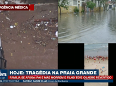 Família se afoga e pais morrem na Praia Grande, litoral de SP