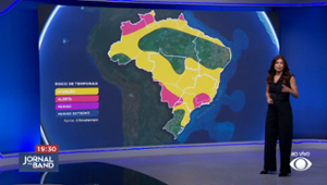 Previsão do tempo: alerta de temporais no Sudeste e Centro-Oeste
