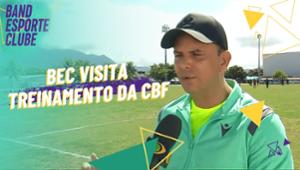 BEC visita treinamento da CBF com arbitragem da Série A