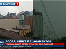 Defesa Civil alerta para chuvas e risco de alagamentos em SP