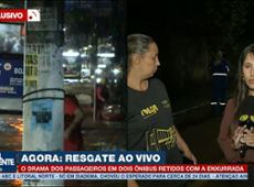 Passageiros presos em ônibus ilhado relatam desespero na Grande SP