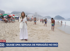 Cariocas e turistas curtem o Rio com seis dias de feriadão