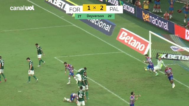 DEYVERSON - Fortaleza 1 X 2 Palmeiras - Brasileirão 2025