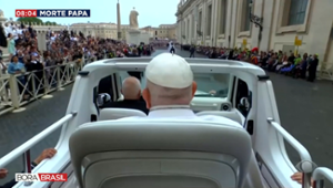 Papa Francisco fez sua última aparição no domingo de Páscoa