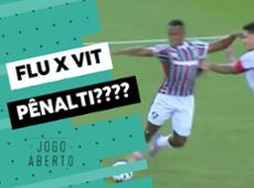 Lance polêmico em Fluminense x Vitória foi pênalti? Jogo Aberto analisa