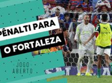 Debate Jogo Aberto: lance em Fortaleza x Palmeiras foi pênalti?