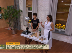 Jovem inventor cria remover de microplástico e impressiona Catia Fonseca