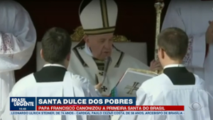 Papa Francisco canonizou Irmã Dulce, primeira santa do Brasil