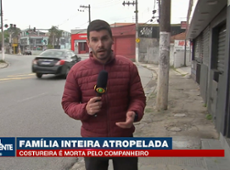 Costureira morre após ser atropelada ao lado da filha