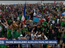 Padre brasileiro auxiliou papa Francisco no Brasil