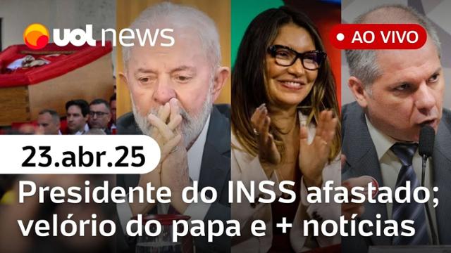 UOL News 1ª Edição com Fabíola Cidral | Programa completo | 23 de abril de 2025