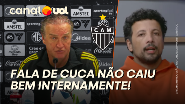 Hernan: Reclamação de Cuca sobre elenco do Atlético-MG caiu mal internamente
