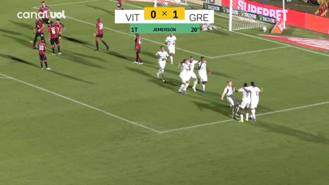 Gol Jemerson - Vitória 0 x 1 Grêmio - Brasileirão 2025