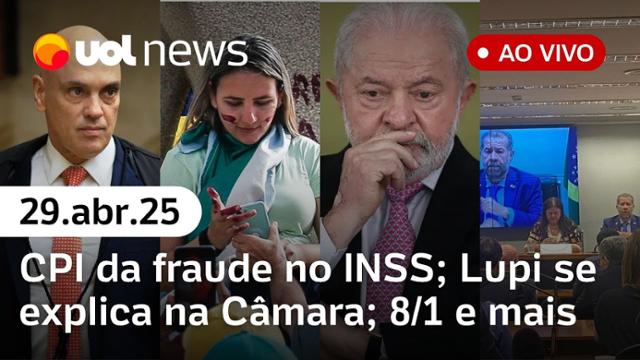 UOL News 2ª Edição com Diego Sarza | Programa completo | 29 de abril de 2025