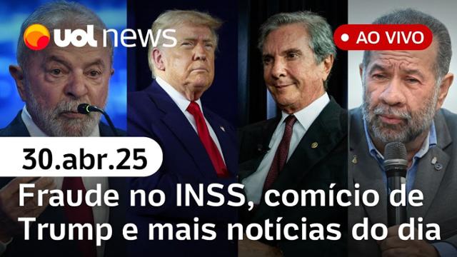  UOL News 1ª Edição com Fabíola Cidral | Programa completo | 30 de abril de 2025